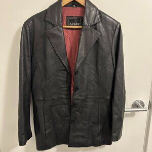Vintage Leather Blazer